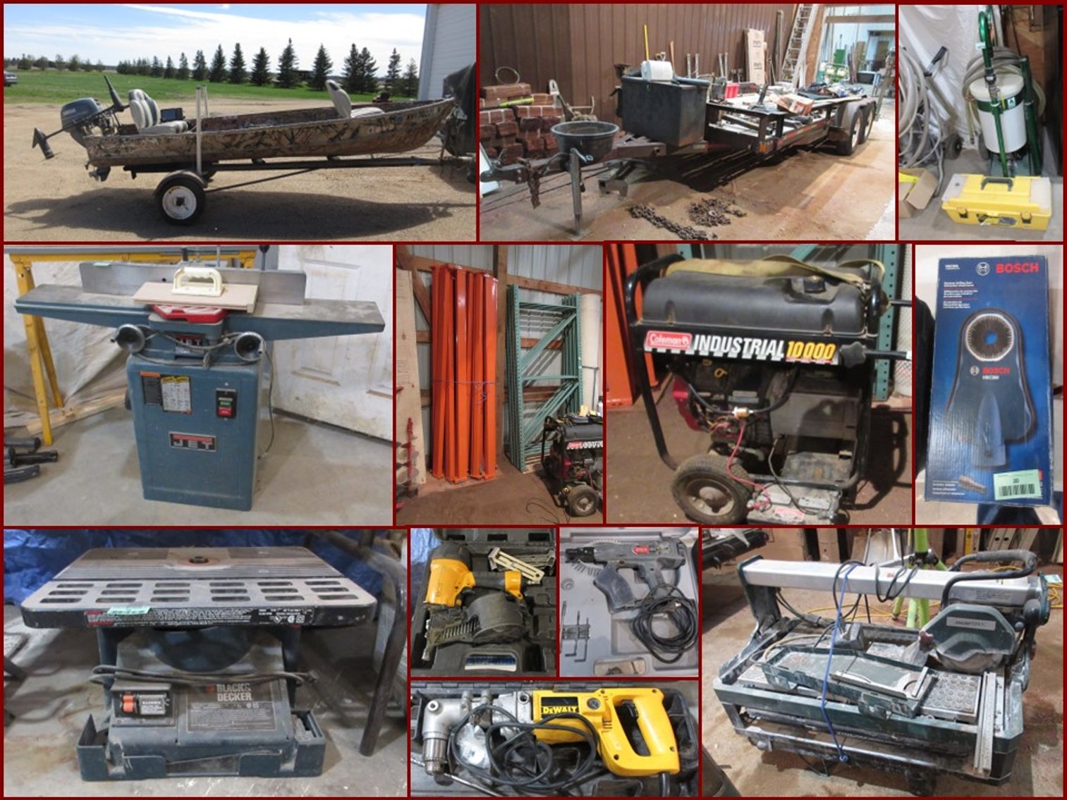 Image for Drywall Tools, Woodworking, Boat & Trailer