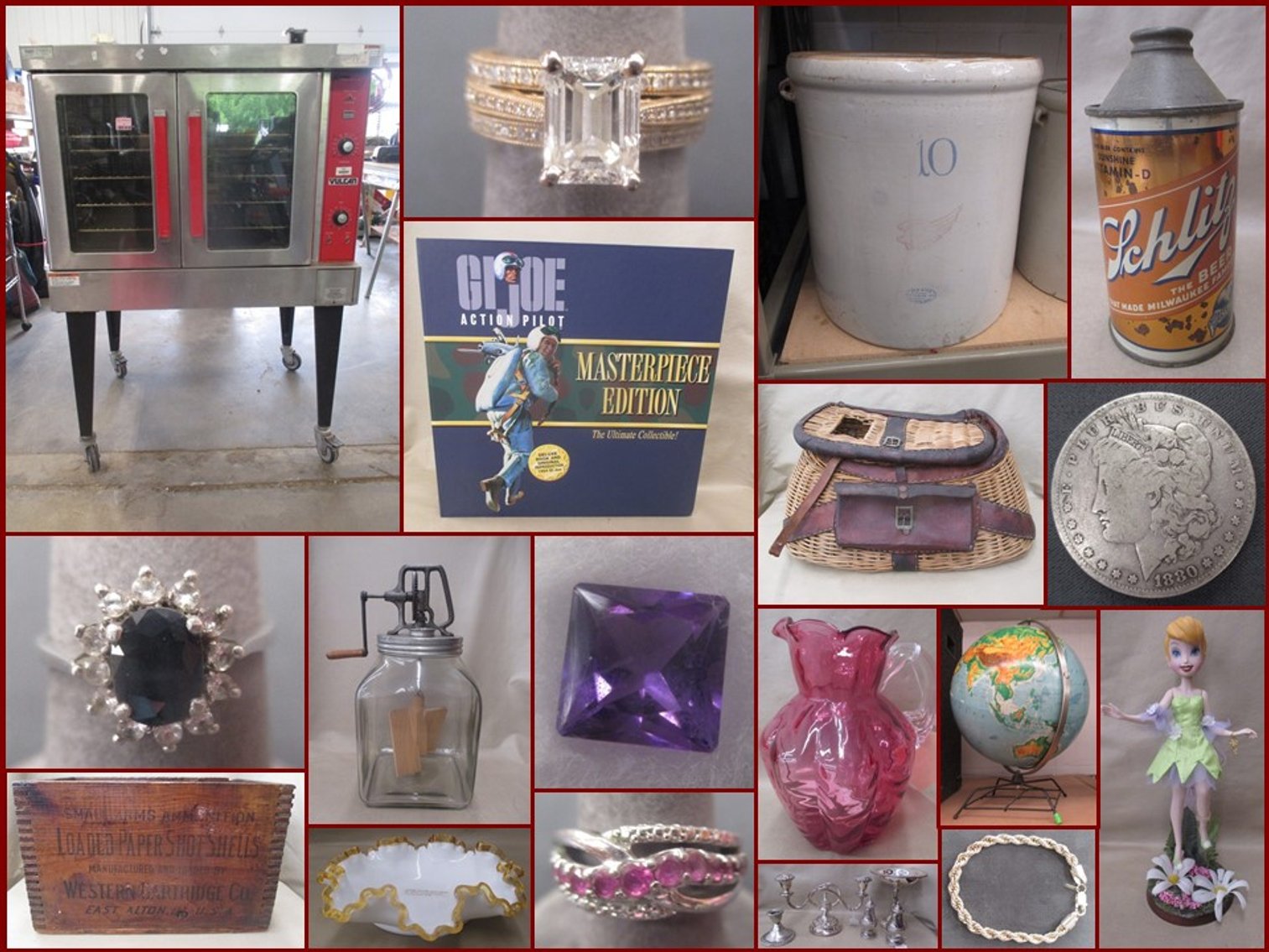 Image for Commercial Convection Oven, Antiques, Sterling and Collectibles (pink tag)