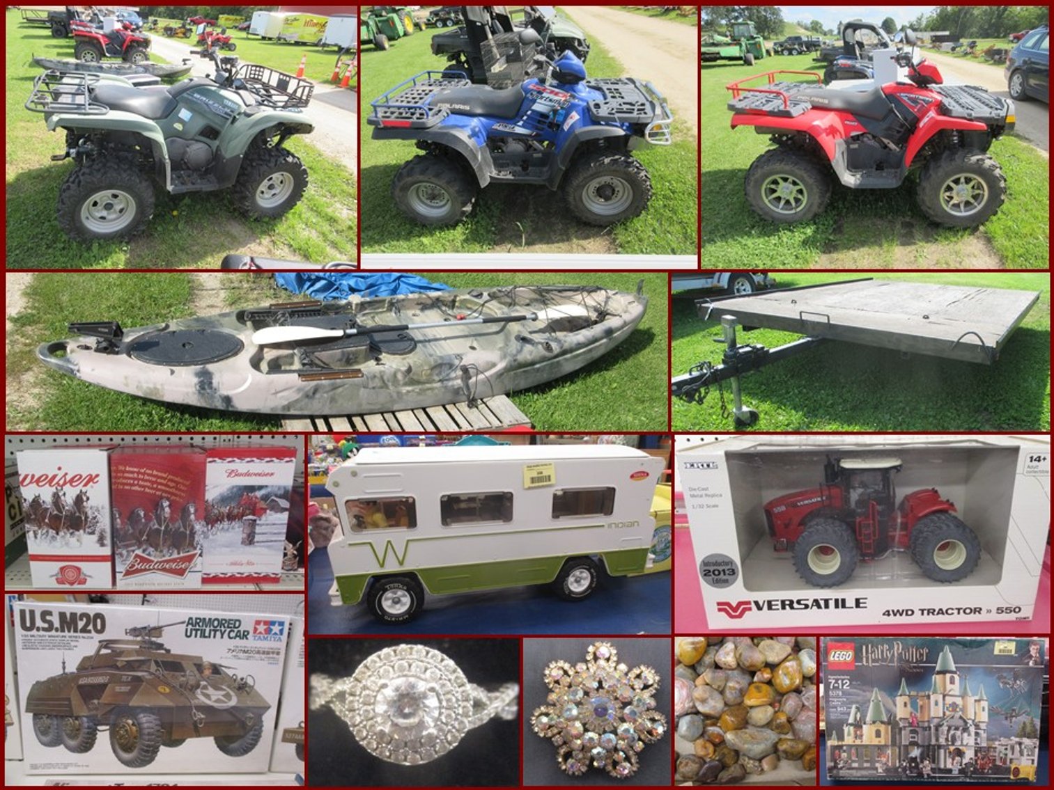 Image for Outdoor Sporting, Vintage Models, Toys, Jewelry and Antiques (yellow tag)