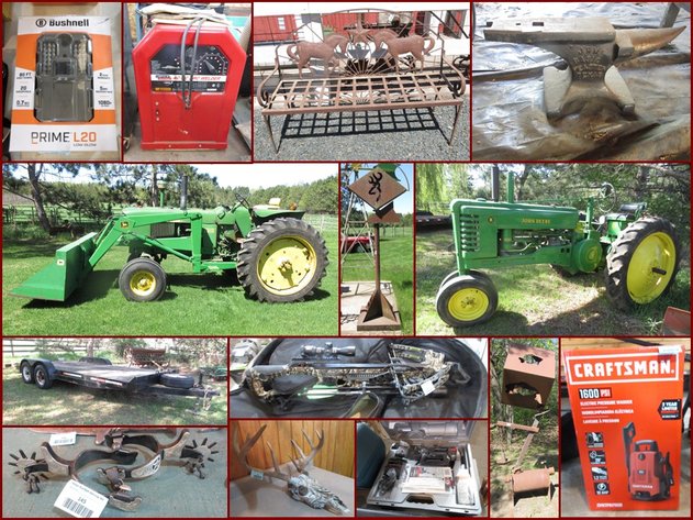 Michael A. Wock Jr. Estate - Tractors, Garden Art, Tools, Sporting & Horse Tack
