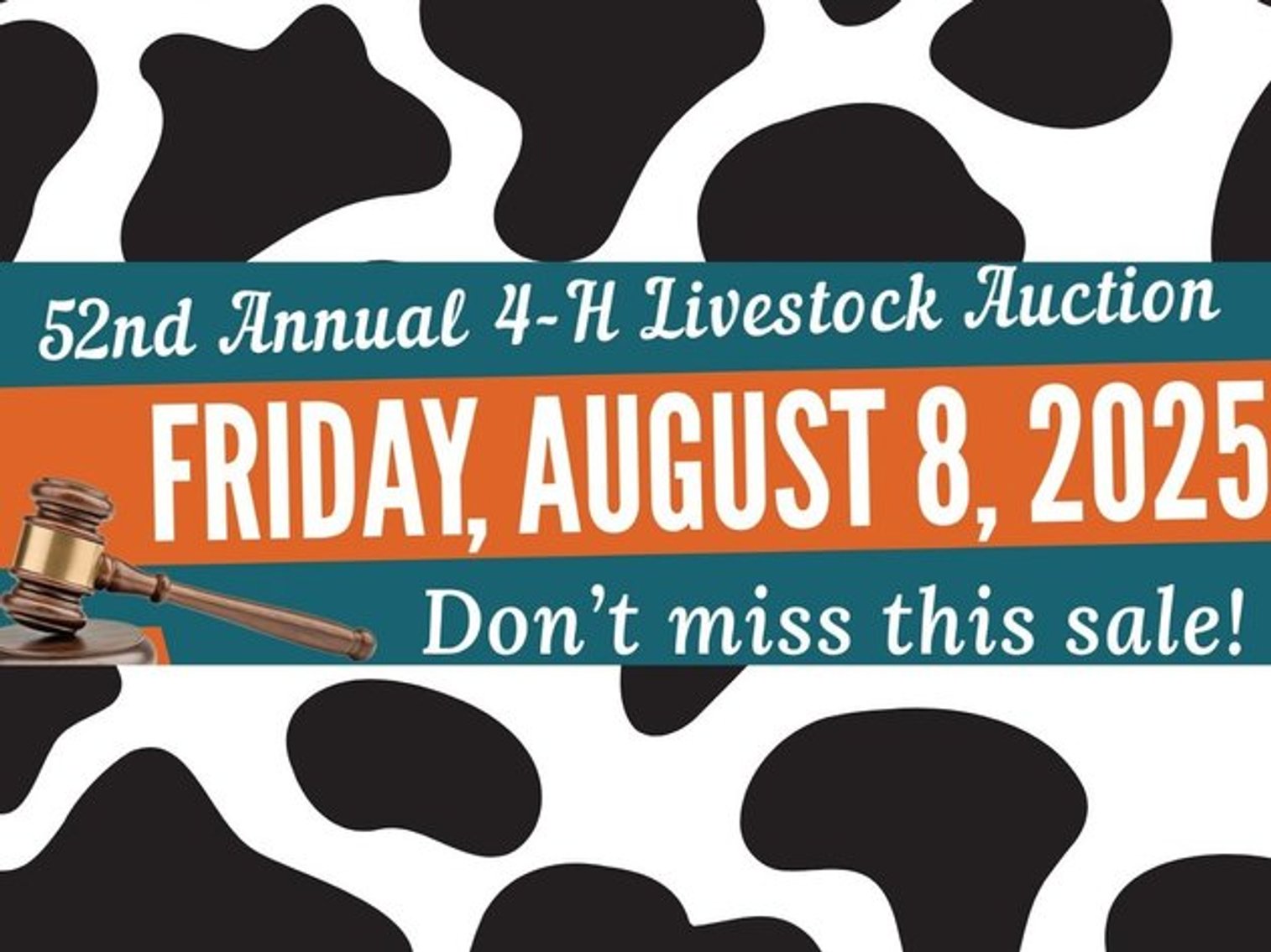 Image for 52nd Annual 4-H Livestock Auction-Live Auction!