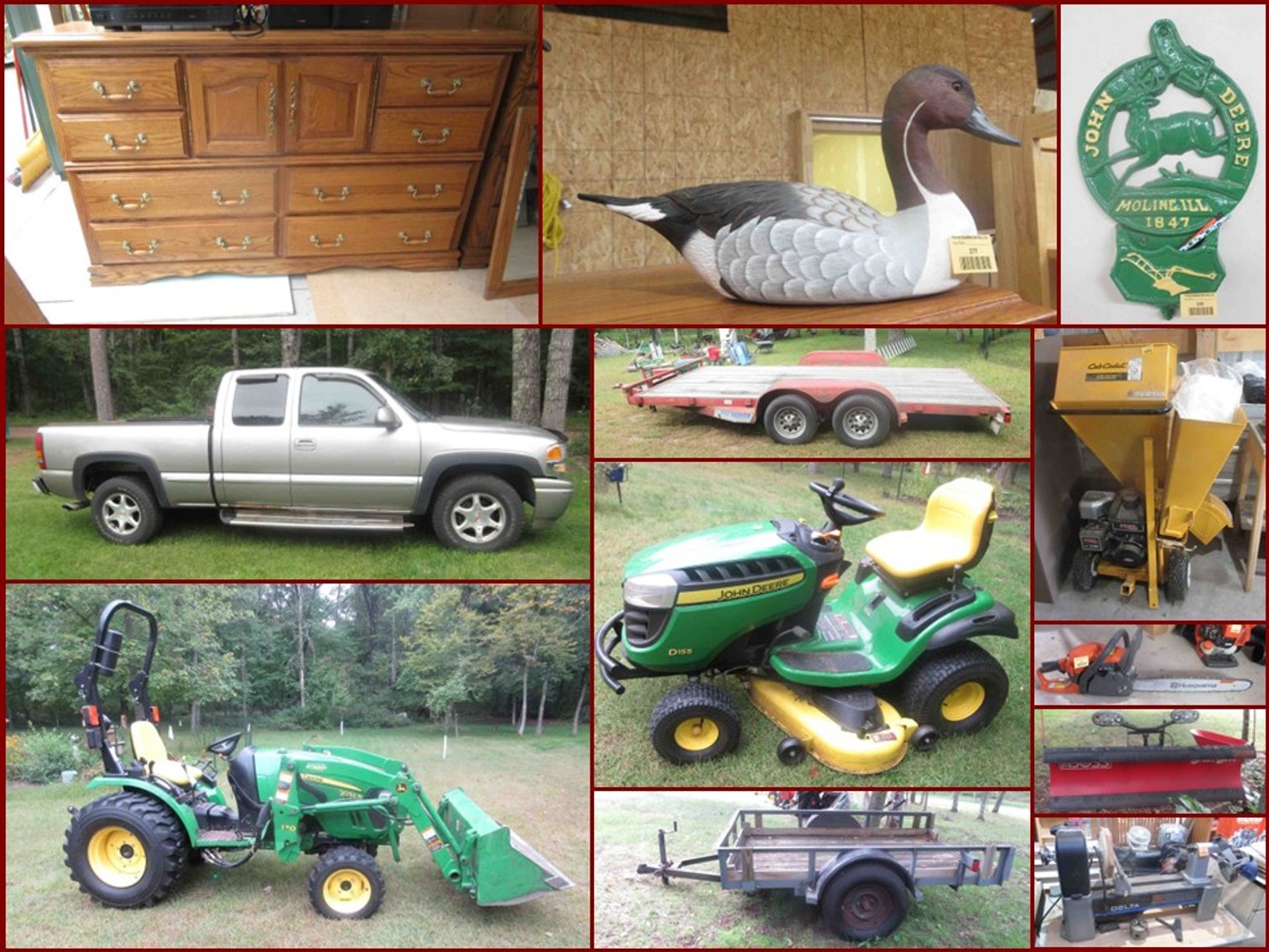 Image for Mark Stensgard Estate - John Deere Tractor, Tools, Household, Lawn & Garden