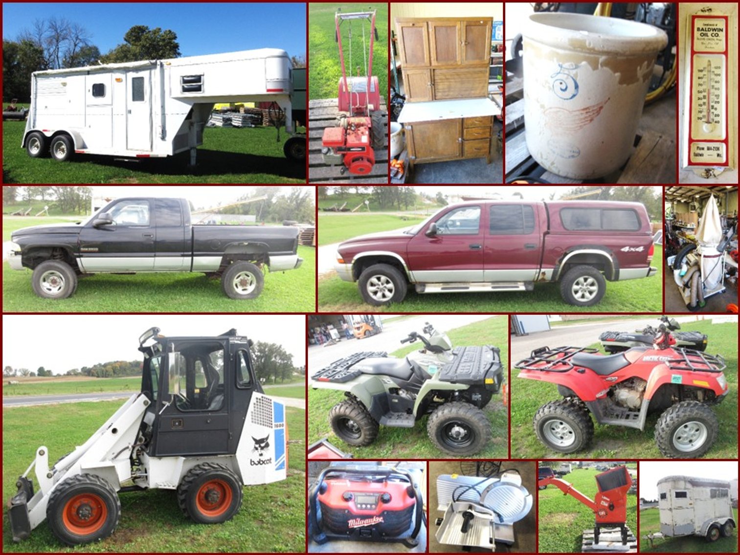 Image for Bobcat, Vehicle, Farm Equipment and Outdoor (gold tag)