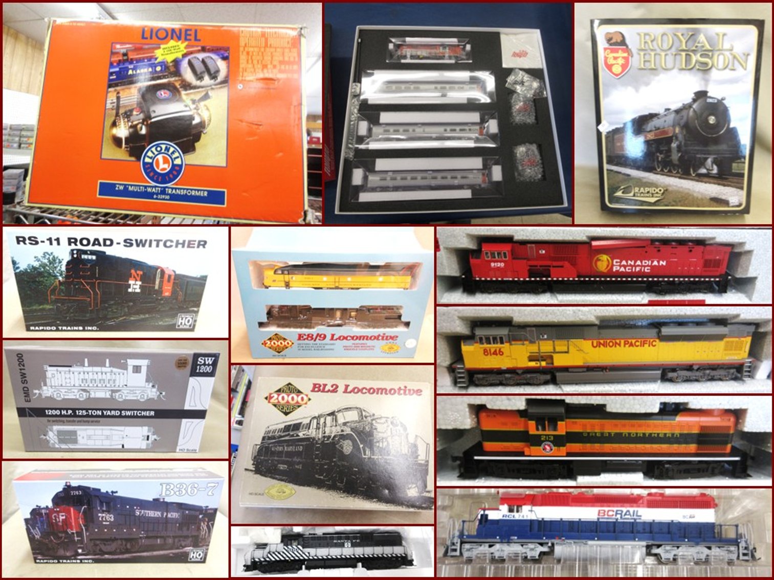 Image for Model Trains #2 and Die-Cast (hot pink tag)