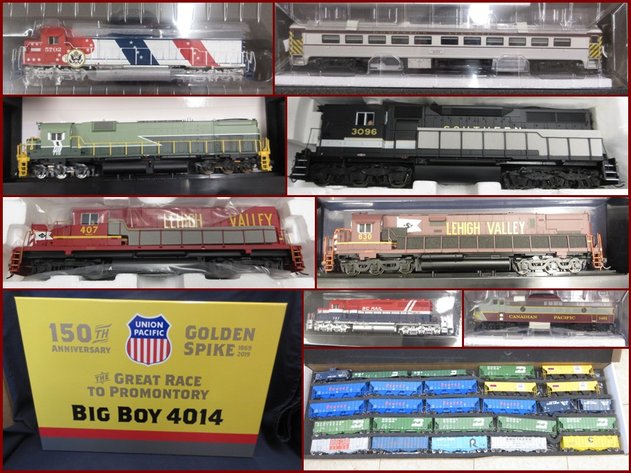 Model Trains #4 and Models (orange tag)