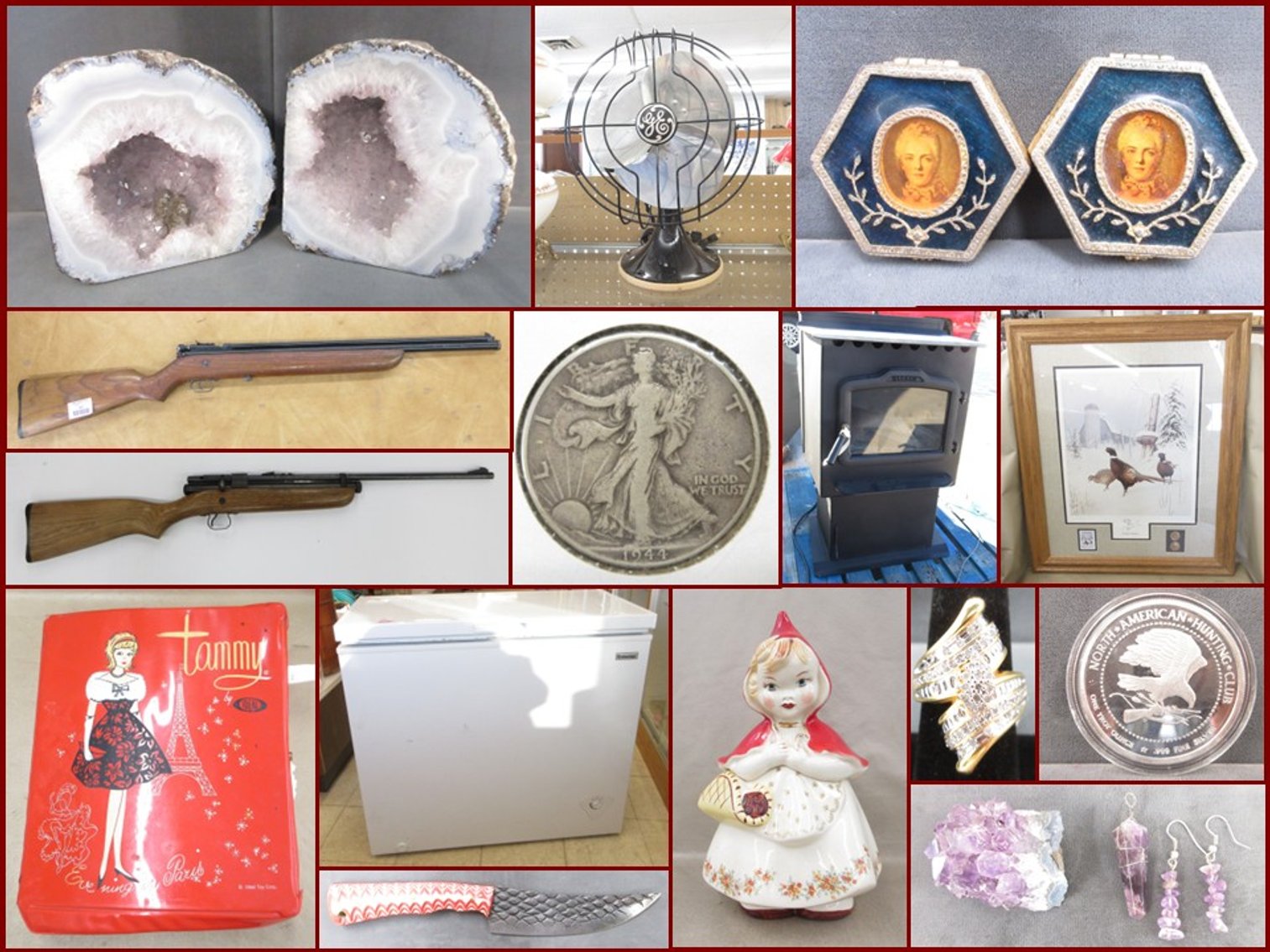 Image for Collector Rocks, Jewelry, Signed Prints and Household (purple tag)