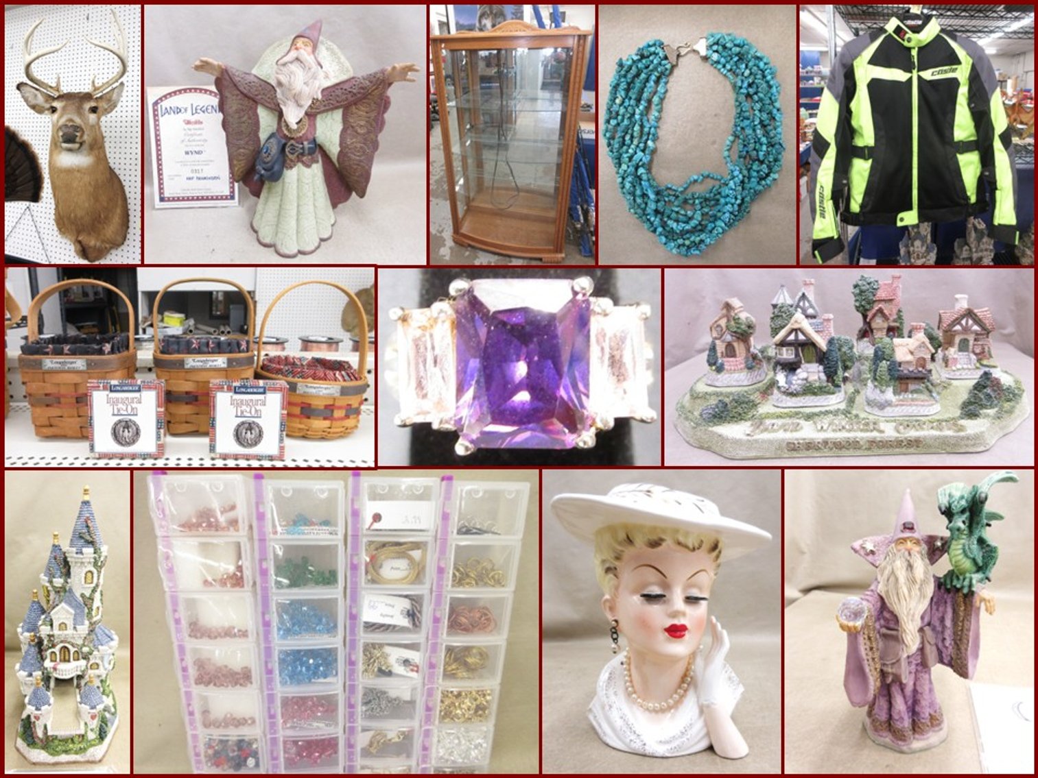 Image for Taxidermy Mounts, Sporting, David Winter, Lilliput Lane, Stamping and Collectibles (yellow tag)