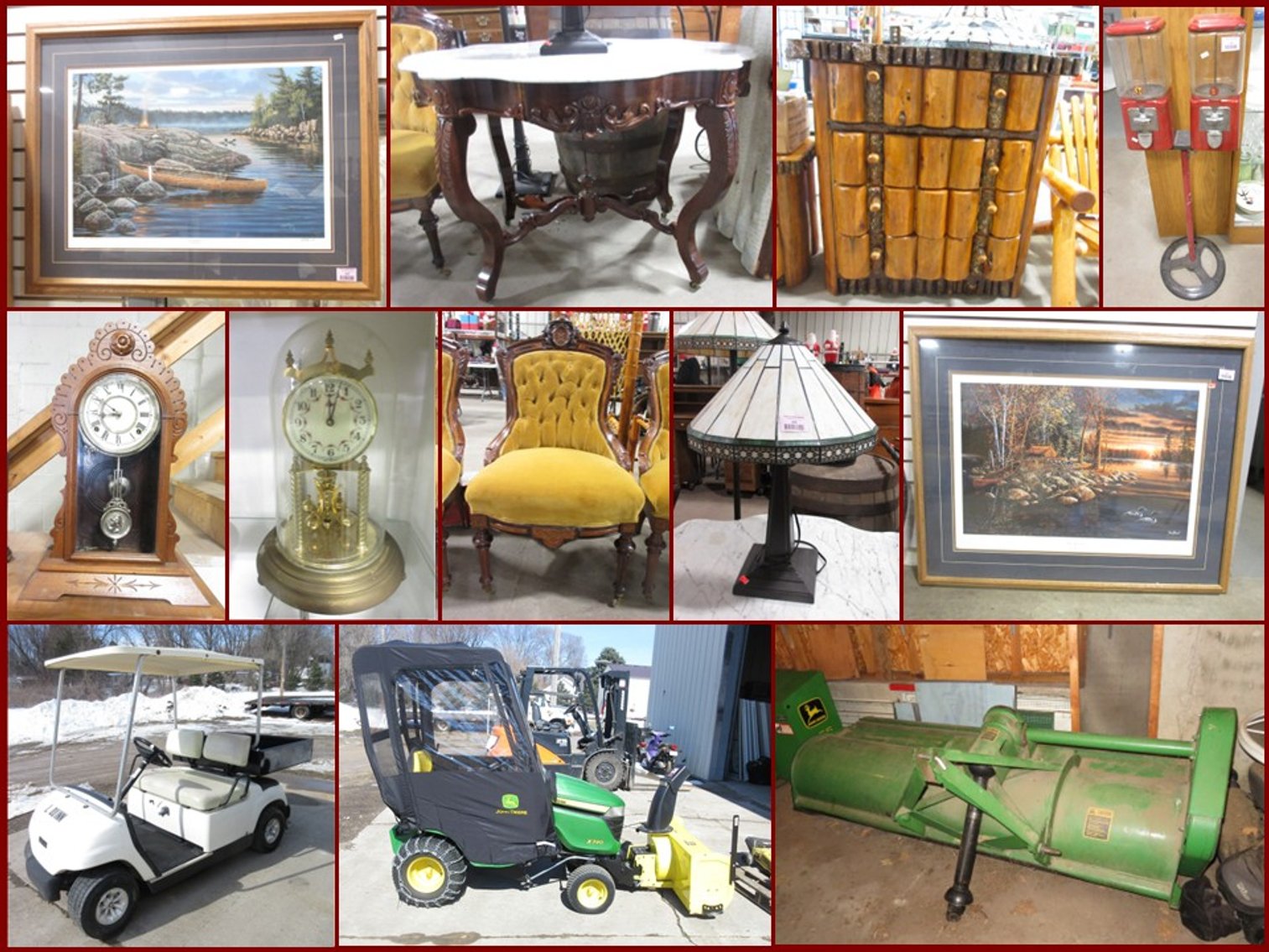Image for Golf Cart, Furniture, Coins, Lawn & Garden (Purple Tag)