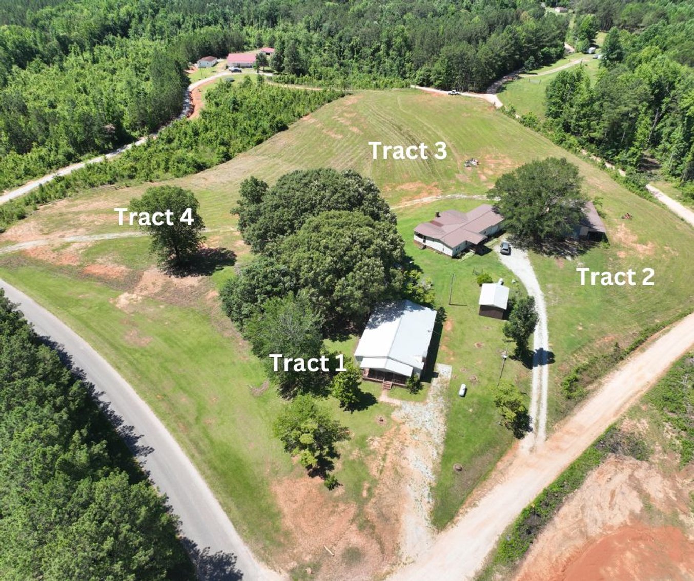 Image for Unrestricted Real Estate Auction Four Tracts