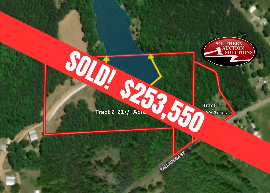 Image for Country Living Ashland AL Real Estate Auction