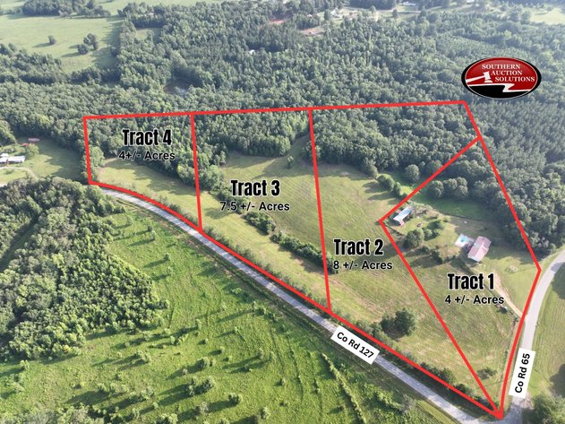 Image for Randolph County Farm & Acreage Auction — Home, Barn & Land Tracts | Roanoke, AL