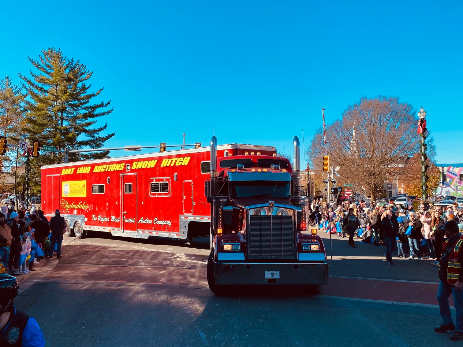 Image for The Auction Clydesdales will be @ the Olde Glade tractor show.