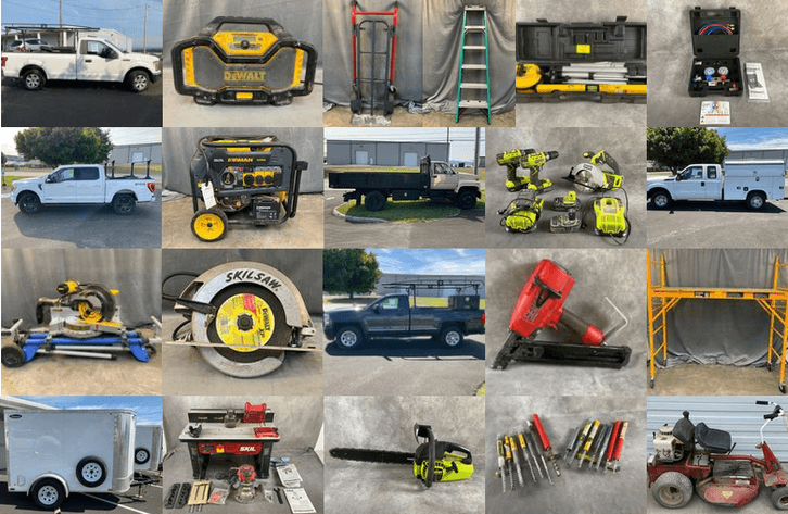 Image for Online and In Person Auction OF CONSTRUCTION VEHICLES, TRAILERS, TOOLS, and MUCH MORE!!! August 1st, 2026 @ 10 a.m