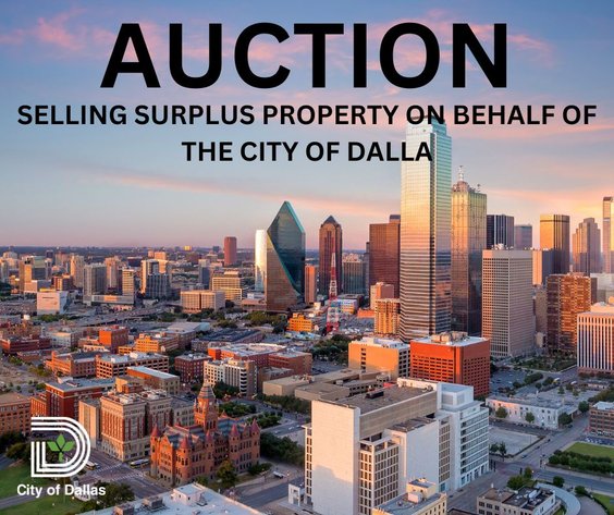 Image for LIVE AUCTION - Selling SURPLUS Property on Behalf of the City of Dallas
