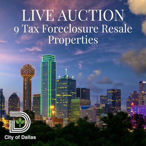 Image for LIVE AUCTION - Selling 9 Tax Foreclosure  Resale Properties