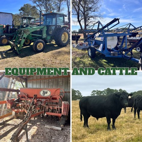Image for LIVE TRUSTEE'S AUCTION - FARM EQUIPMENT AND CATTLE