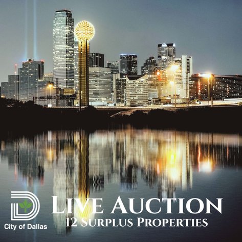 Image for LIVE AUCTION - Selling SURPLUS Property on Behalf of the City of Dallas