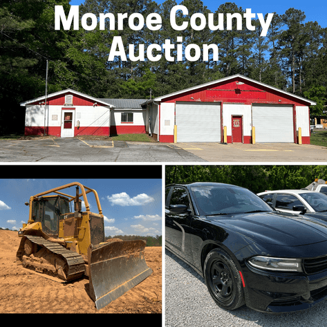 Image for LIVE AUCTION - Selling Surplus Real Estate and Equipment for Monroe County (Georgia)