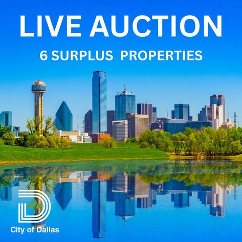 Image for LIVE AUCTION - Selling SURPLUS Property on Behalf of the City of Dallas
