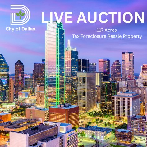 Image for LIVE AUCTION - Selling 117 Acre Tax Foreclosure Resale Property on Behalf of the City of Dallas