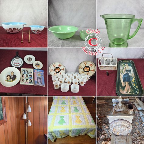 Image for Estate of Mary Paxton Kessler- Buchanan, Va | Pyrex, Fire-King, Uranium Glass & Salt & Pepper Collection