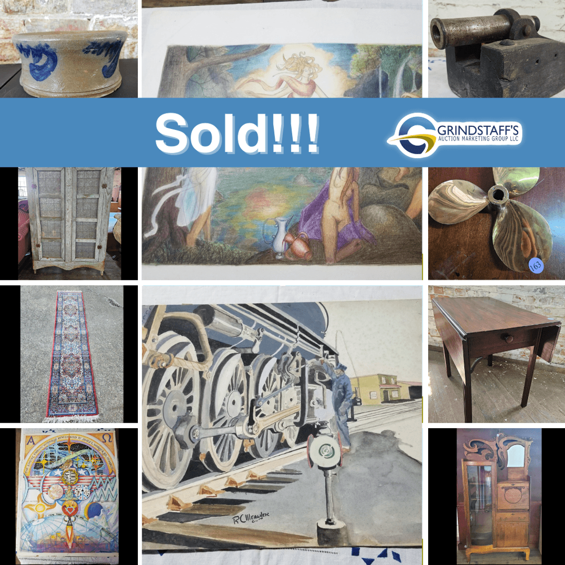 Image for Diverse Multi-Estate Auction at the historic Seward Luggage Building in Petersburg, VA. Estates from Augusta County, Williamsburg and Richmond.