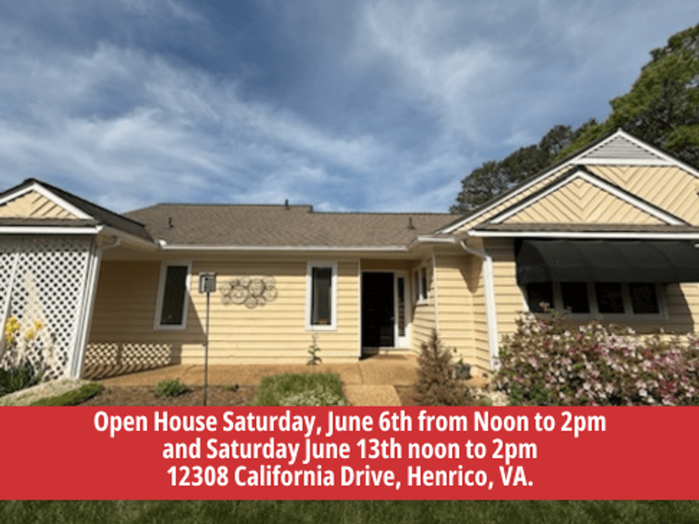 Image for Henrico Single-Level End-Unit Townhome Real Estate Auction | 12308 California Dr | Opening Bid Only $250,000