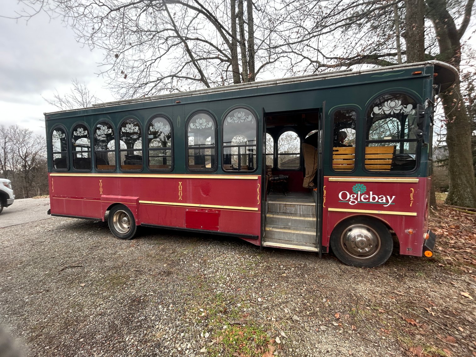 Image for Wheeling, WV -- Oglebay Park & Wilson Lodge surplus items: Used vehicles, Glass Works, Grill signs and lodge furnishings.