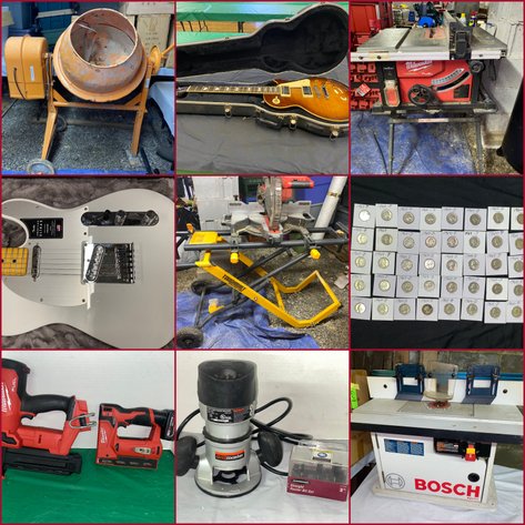 Image for Jane Lew, WV – Power Hand Tools, Quality Musical Instruments, Coins, Glassware, China, and Household Items.