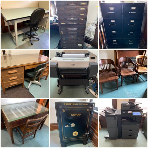 Image for Clarksburg, WV – Canon Professional Printer, Antique & Modern Office Furniture, Drafting Tables, Antique Furniture, and More!!!