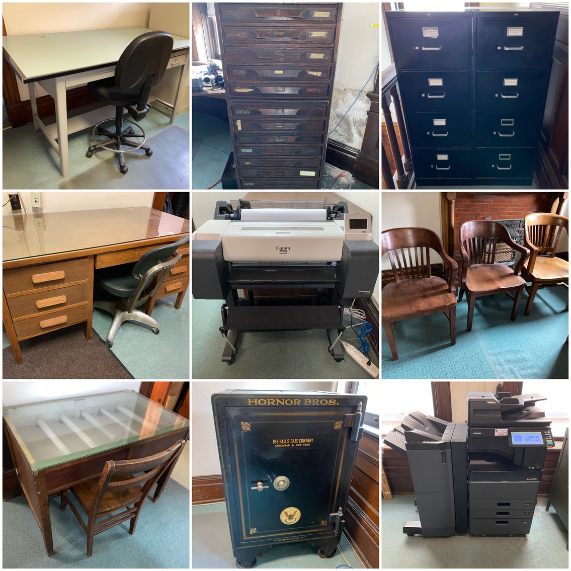 Image for Clarksburg, WV – Canon Professional Printer, Antique & Modern Office Furniture, Drafting Tables, Antique Furniture, and More!!!