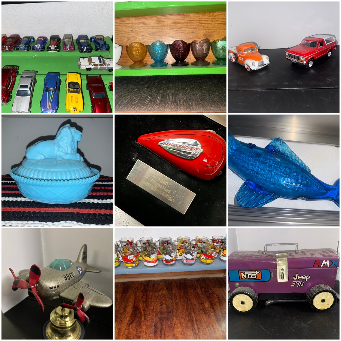 Image for Hurricane, WV – Glassware, Antiques, Clocks, Lamps, Diecast Cars, Model Planes, Model Boats, Artwork and More!