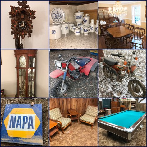 Image for Fairmont, WV – Moving Auction: Household, Garage, Tools, Model Collection and More!