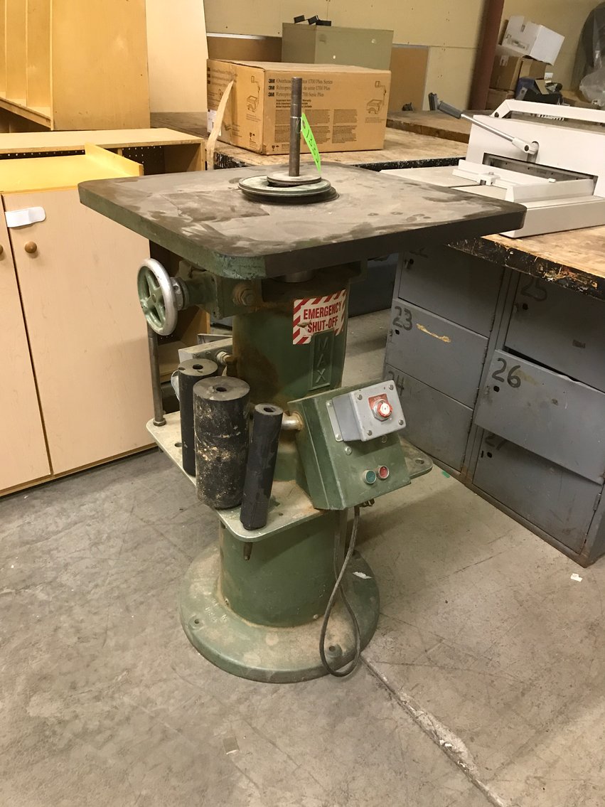 Image for Fayette County, PA: Woodshop Equipment, Commercial Scrubbers, Tables, Chairs, Loads of Shelving, Metal Cabinets, and MORE!