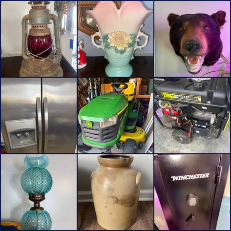 Image for Shady Springs, WV - Riding Lawn Mower, Deep Freezer, Generator, Antiques