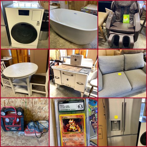 Image for Farmington, PA - Over 500 Lots, Construction & Remodeling Supplies, Appliances, Tools, Barber Chair, Pokémon & Sports Cards, Chevy Tracker Project, and More!