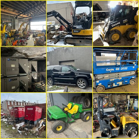 Image for McKees Rocks, PA -- Mini Excavators, Skid Loaders, Construction & Shop Equipment, Power Tools, Rental Equipment, Vehicles, Trailers, and MORE!