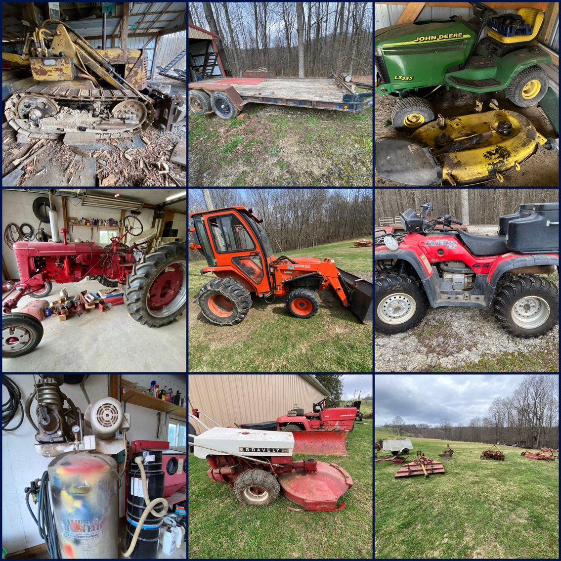 Image for Bruceton Mills, WV - Estate Auction: Farm Equipment, Shop Machinery, ATV & Parts