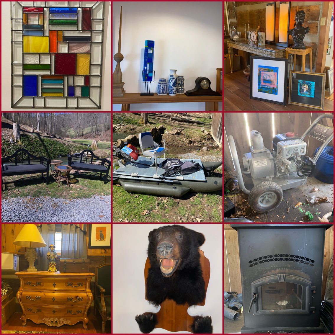 Image for Mannington, WV -- Online Household Auction: Furniture, Artwork, Paintings, Clocks, Power Tools, and Much More!