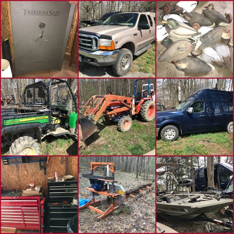 Image for Fairmont, WV - Estate Auction: Tractors, Vehicles, Boats, Sporting Goods, Tools & Equipment
