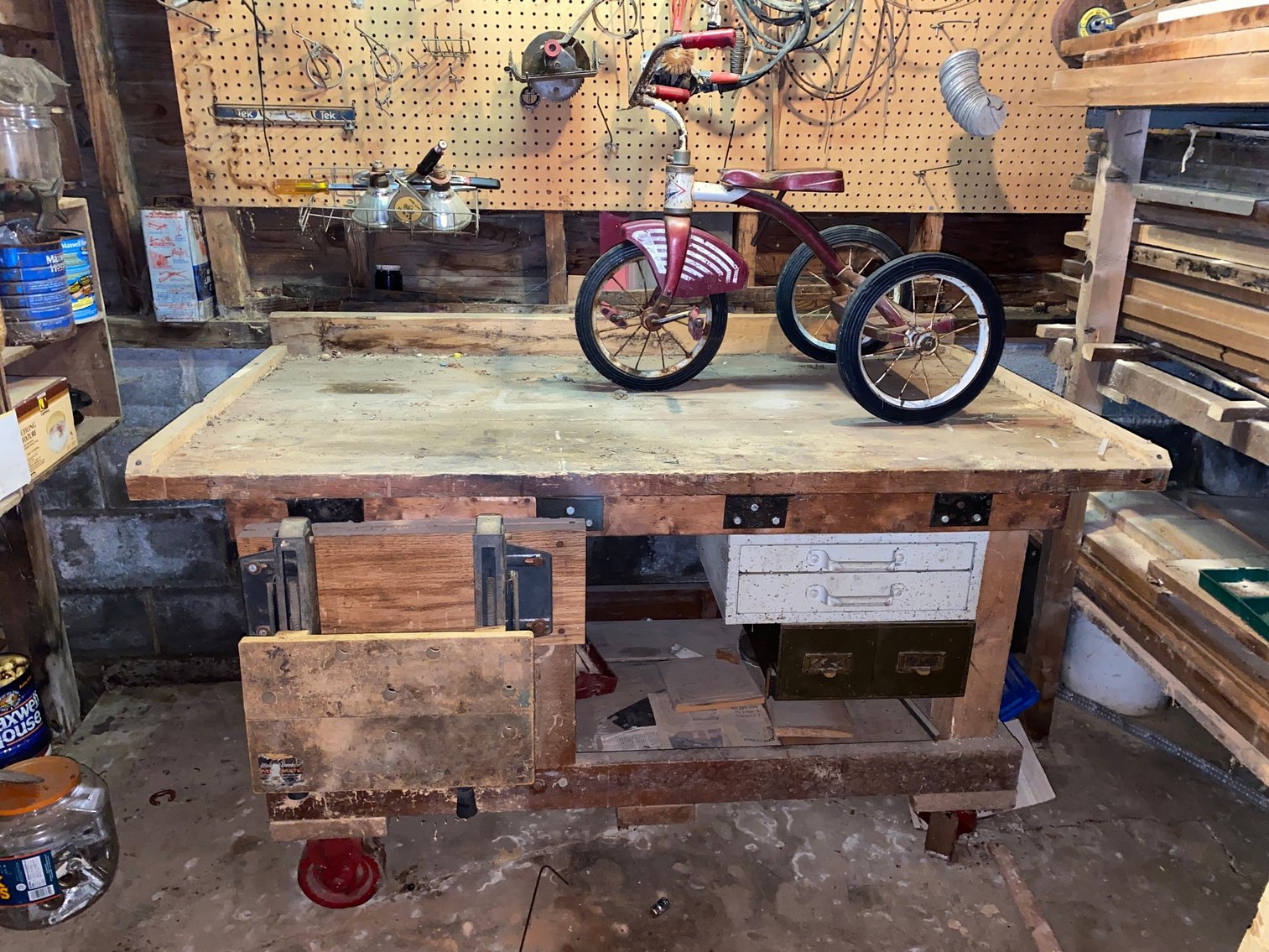 Image for Fairmont, WV - Woodworking Equipment & Tools, Loads of Lumber, Glassware, Households Goods, Furniture, Antiques, and Collectibles