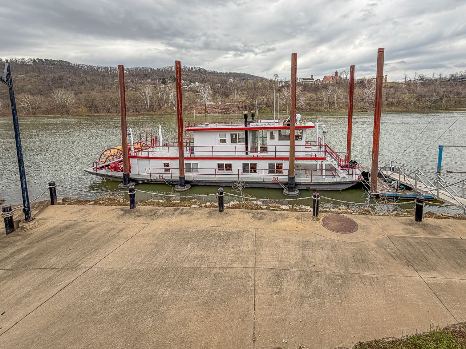 Image for West Brownsville, PA -- 74’ Custom Paddlewheel Houseboat