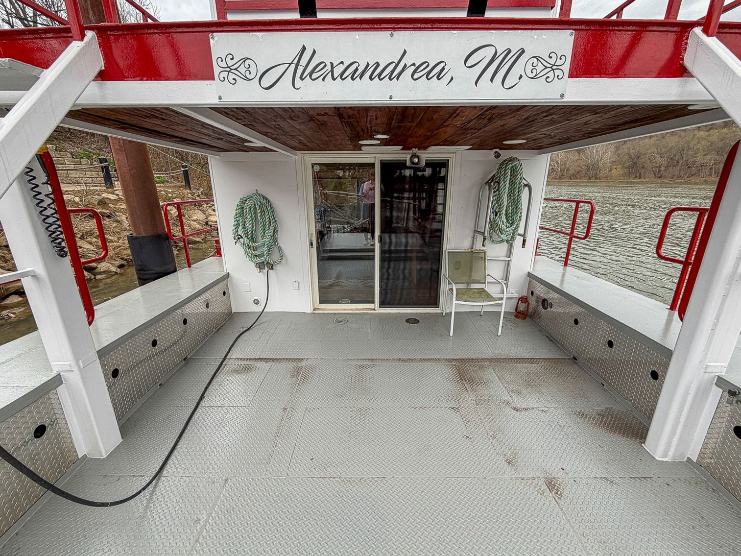 Image for West Brownsville, PA -- 74’ Custom Paddlewheel Houseboat
