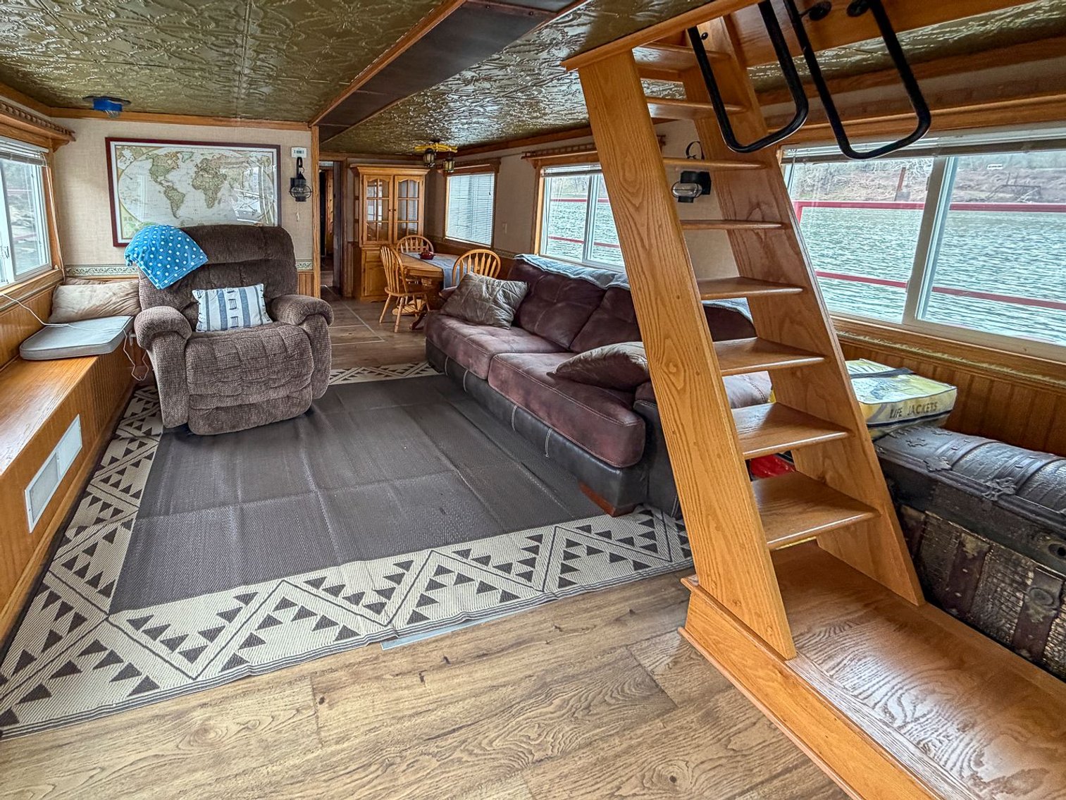 Image for West Brownsville, PA -- 74’ Custom Paddlewheel Houseboat