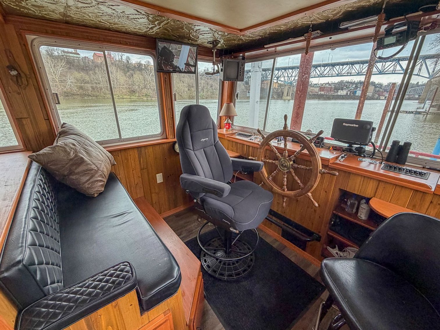 Image for West Brownsville, PA -- 74’ Custom Paddlewheel Houseboat