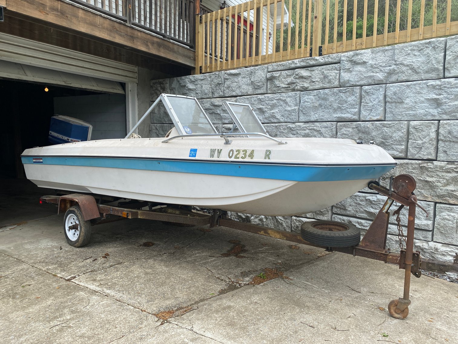 Image for Grafton, WV – Estate Auction: Chrysler Boat, Box Trailer Barn, Tools, Furniture & Contents