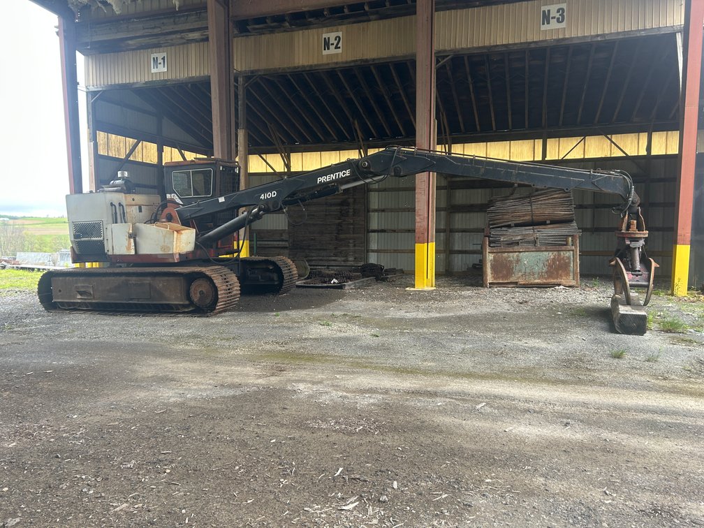 Image for Clarion County, PA - Taylor Hyster Forklift, Prentic Knuckleboom Loader, Shop Equipment, Tools, Equipment, and MORE