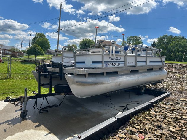 Image for Masontown, PA – Large Sportsmans’ Auction: Pontoon Boat, Sporting Goods, Ammo, Fishing Supplies, and More!
