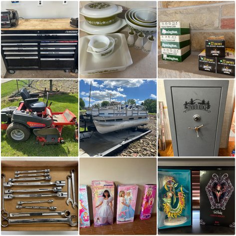 Image for Masontown, PA – Large Sportsmans’ Auction: Pontoon Boat, Sporting Goods, Ammo, Fishing Supplies, and More!