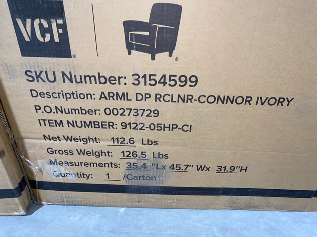 Image for Washington, PA - Day 2 of 2: Huge Auction! New in Box Furniture: Sectional Pieces, Recliners, Entertainment Stands, Desks and More!